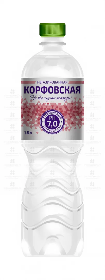 Вода минеральная Корфовская негазир. 1,5л ✅ 33687/09424 | Сноваздорово.рф