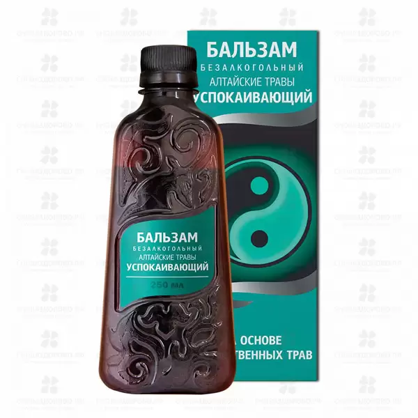 Алтайские травы Бальзам "Успокаивающий" 250мл фл. ✅ 33857/06698 | Сноваздорово.рф