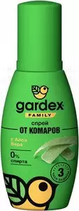 Гардекс Фэмили спрей от комаров 100мл ✅ 29080/06619 | Сноваздорово.рф