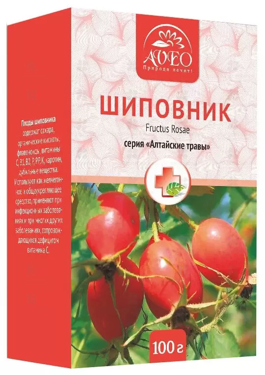 Шиповник плоды 100г (БАД) ✅ 06699/06698 | Сноваздорово.рф